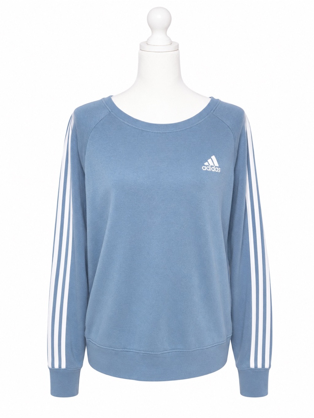 Adidas Essentials 3-Stripes Crewneck Sweatshirt
Women’s Size: S